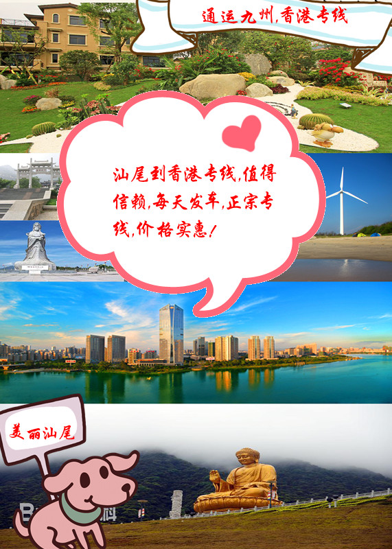 汕尾到香港專線，2天到達，汕尾到香港物流公司，今天發(fā)，明天到香港，